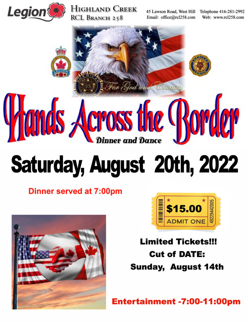Our American Post 457 Comrades will be in town - August 20th