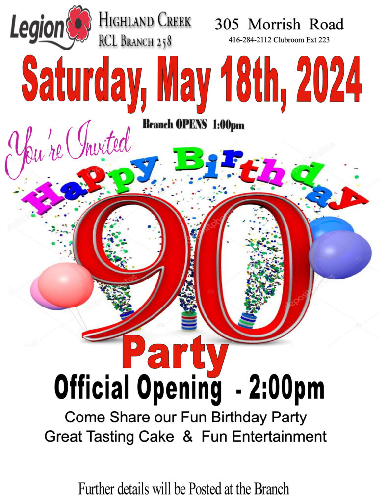 90th Birthday Party